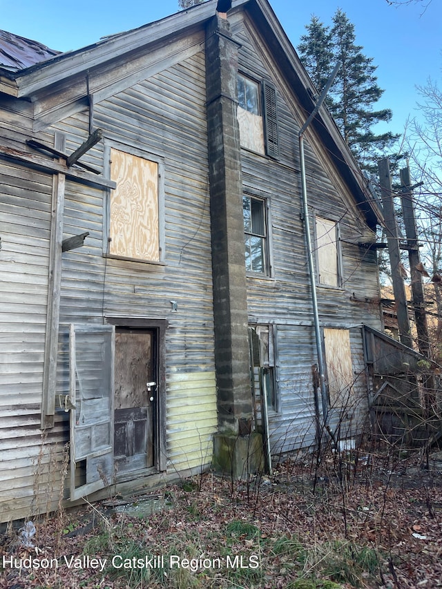 view of back of house