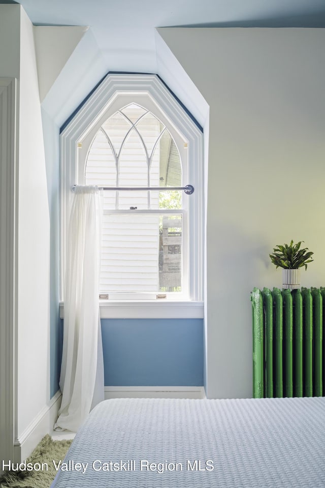 131 William St, Catskill, NY 12414 - bedroom / living area view of radiator and baseboards