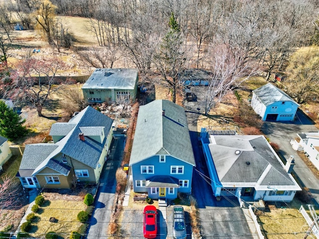 825 Union St, Hudson, NY 12534 - view from above of property
