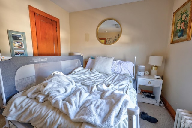825 Union St, Hudson, NY 12534 - bedroom with carpet floors