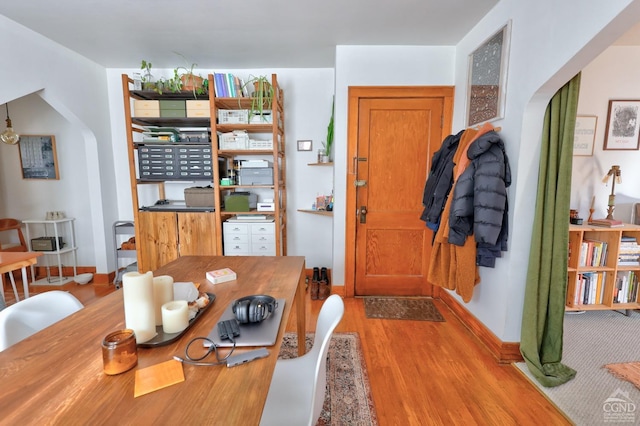 825 Union St, Hudson, NY 12534 - foyer with wood finished floors and baseboards