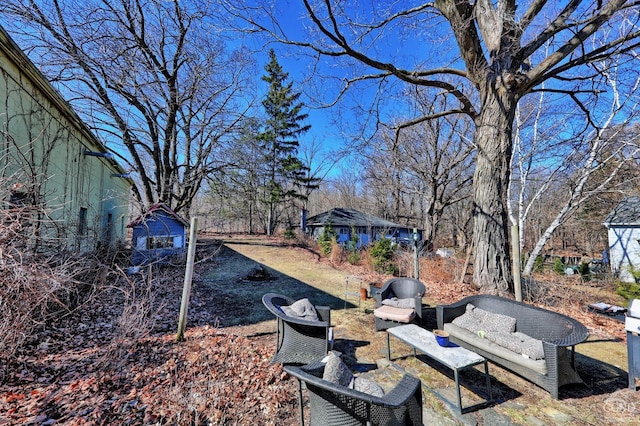 825 Union St, Hudson, NY 12534 - view of yard featuring a patio area