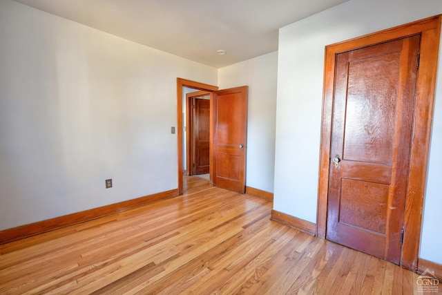 825 Union St, Hudson, NY 12534 - spare room featuring light wood-style floors and baseboards