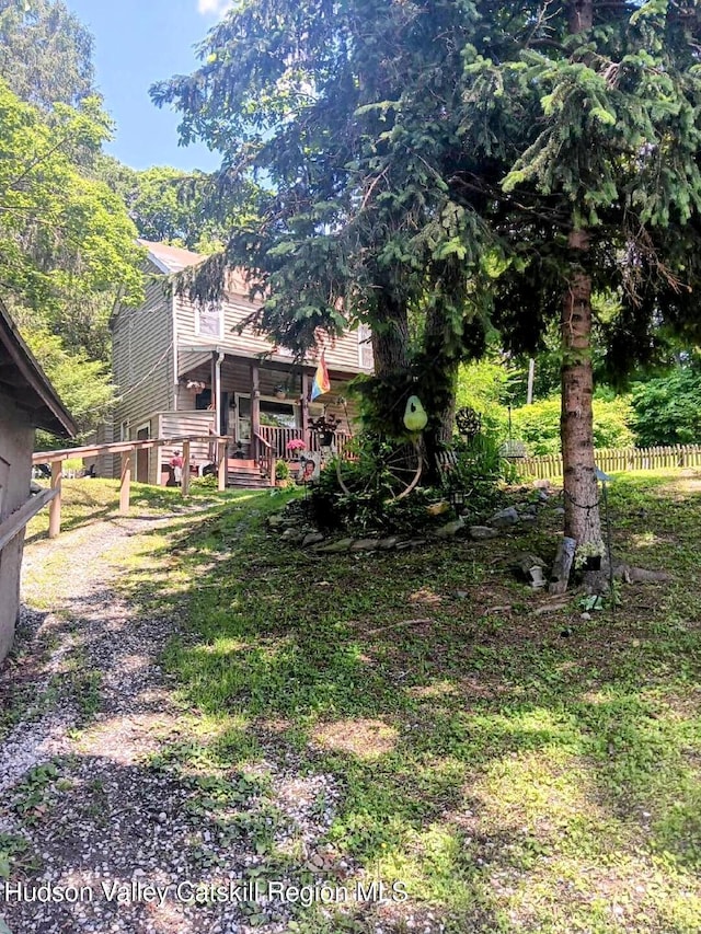 4 Tanners Ln, Hudson, NY 12534 - view of yard
