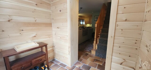 273 E Conesville Rd, Conesville, NY 12076 - hallway with wood walls