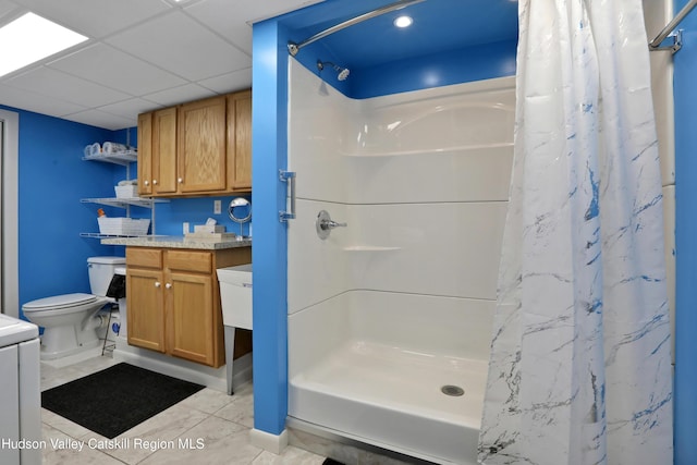 8 Orlich Rd, Red Hook, NY 12571 - bathroom featuring a stall shower, vanity, and toilet
