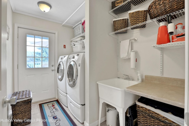 8 Orlich Rd, Red Hook, NY 12571 - laundry room with washing machine and clothes dryer