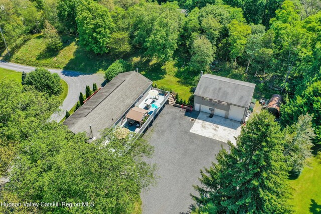 8 Orlich Rd, Red Hook, NY 12571 - view from above of property
