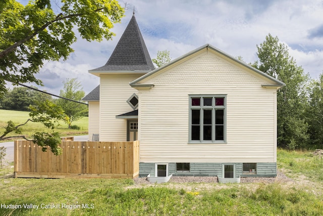 150 Blenheim Hill Rd, Jefferson, NY 12093 - view of side of property featuring a shingled roof