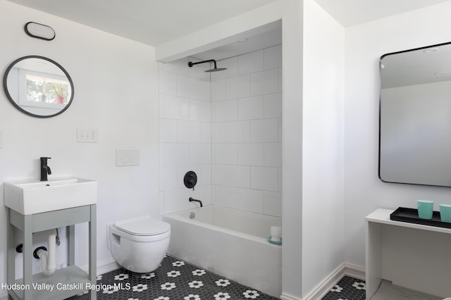 150 Blenheim Hill Rd, Jefferson, NY 12093 - full bathroom featuring tile patterned flooring, shower / bath combination, and vanity