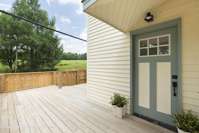 150 Blenheim Hill Rd, Jefferson, NY 12093 - view of deck