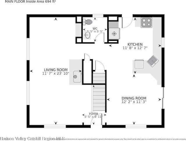 1206 Hollow Rd, Clinton, NY 12514 - floor plan / room layout