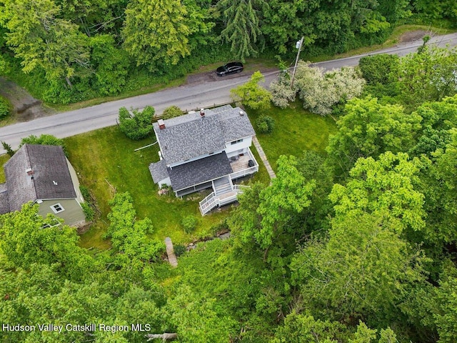 drone / aerial view