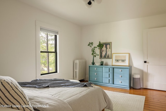 14 Bushnell Ave, Chatham, NY 12037 - bedroom featuring radiator and wood finished floors