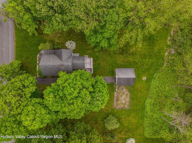 14 Bushnell Ave, Chatham, NY 12037 - drone / aerial view