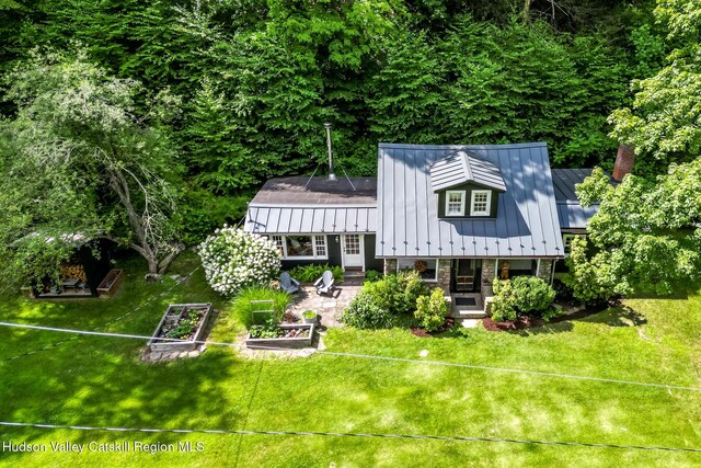 654 Watson Hollow Rd, West Shokan, NY 12494 - view from above of property