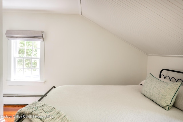 654 Watson Hollow Rd, West Shokan, NY 12494 - bedroom featuring vaulted ceiling