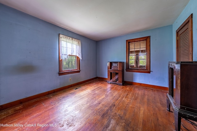334 Joslen Blvd, Hudson, NY 12534 - unfurnished room featuring hardwood / wood-style flooring and baseboards
