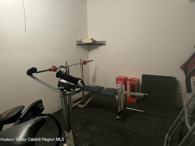 view of exercise room