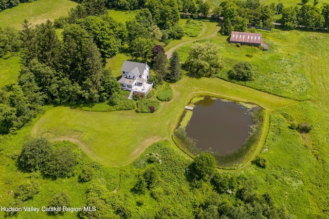 3721 Ridge Rd, Hamden, NY 13782 - drone / aerial view of a nearby body of water