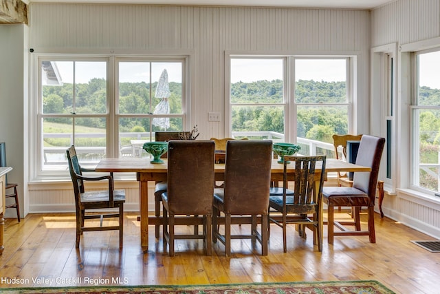 3721 Ridge Rd, Hamden, NY 13782 - dining space with light wood finished floors