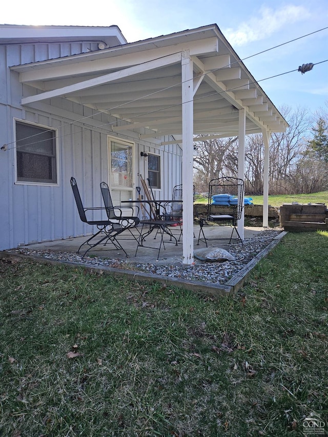view of patio