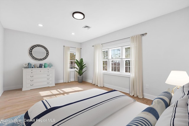 26 Debbie Dr, Athens, NY 12015 - bedroom with light wood-style flooring, visible vents, and baseboards