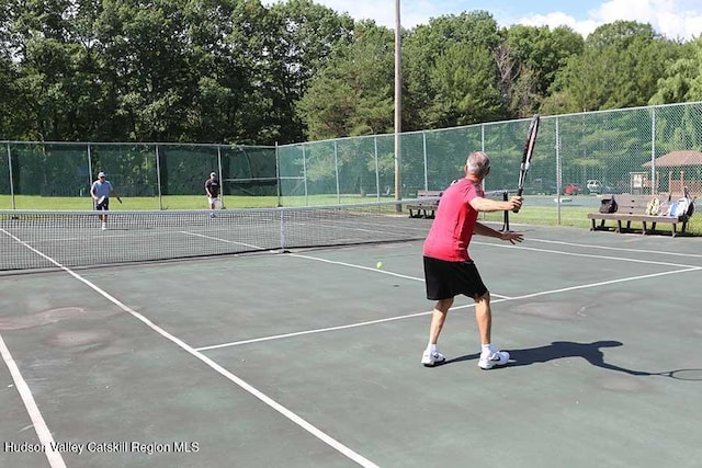 26 Debbie Dr, Athens, NY 12015 - view of sport court featuring fence