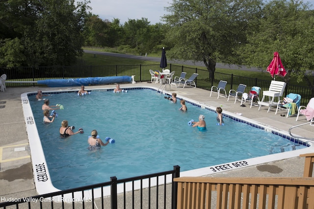 26 Debbie Dr, Athens, NY 12015 - pool with a patio area and fence