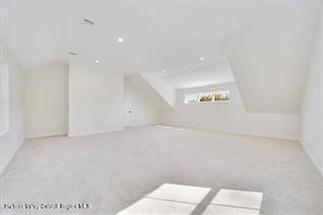 LOT13 Silo Ridge Dr, Wallkill, NY 12589 - additional living space with lofted ceiling, carpet floors, and baseboards