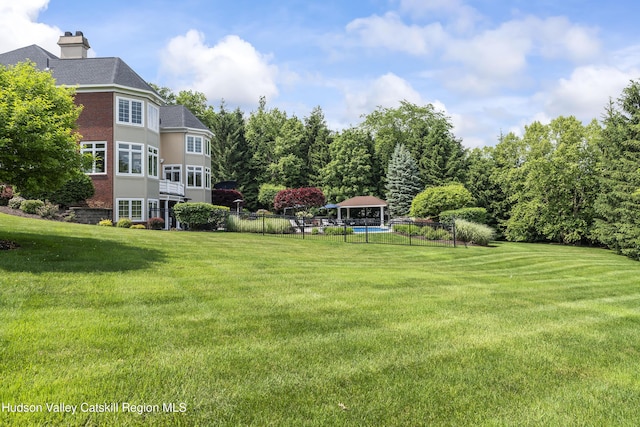 1 Stoneridge Dr, Loudonville, NY 12211 - view of yard