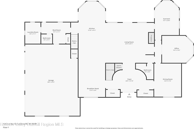 1 Stoneridge Dr, Loudonville, NY 12211 - view of floor plan / room layout