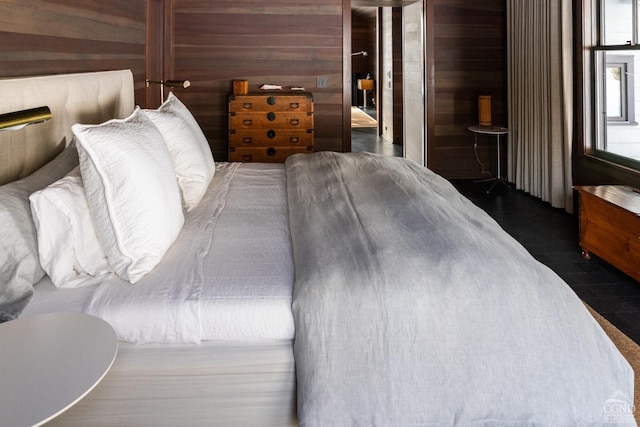 890 Bald Mountain Rd, Austerlitz, NY 12017 - bedroom featuring wooden walls