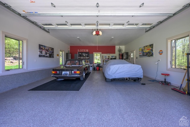 234 Botti Dr, Hunter, NY 12442 - garage featuring a garage door opener