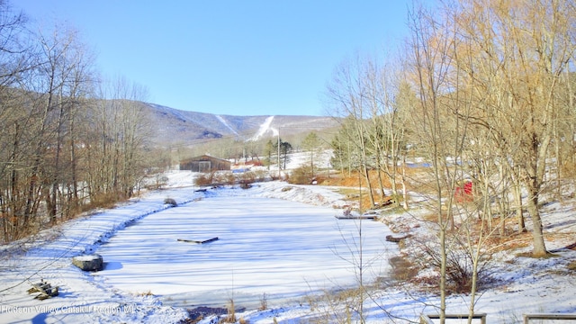 view of mountain feature