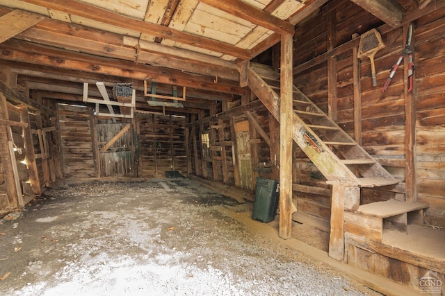 143 Grand St, Schoharie, NY 12157 - view of unfinished attic