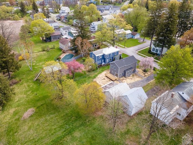 143 Grand St, Schoharie, NY 12157 - aerial view of residential area