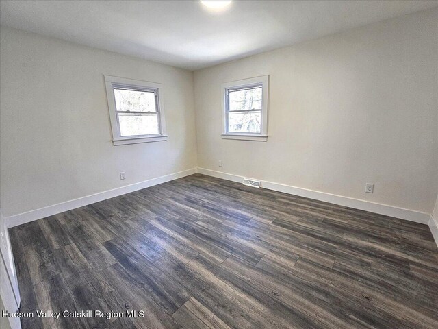 603-607 Old Stage Rd, Saugerties, NY 12477 - unfurnished room with dark wood finished floors and baseboards