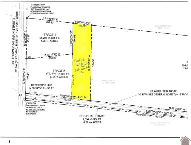 1.06ACRESON Slaughter Rd, Benton KY, 42025 land for sale