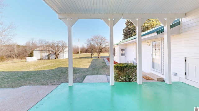 view of patio