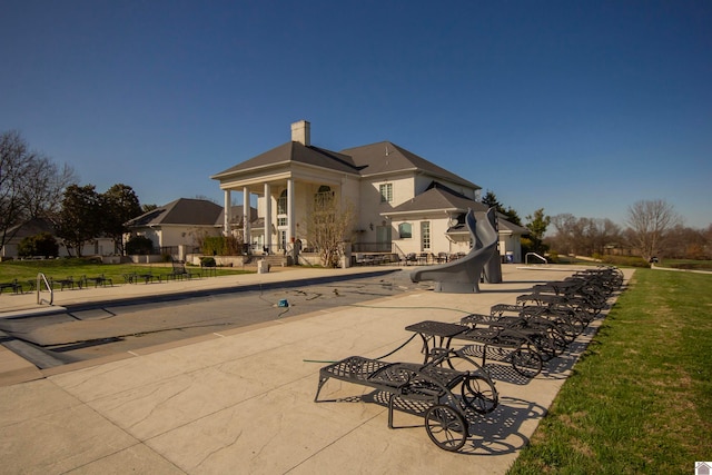 exterior space featuring a patio area