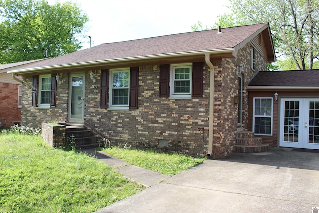 view of front of house