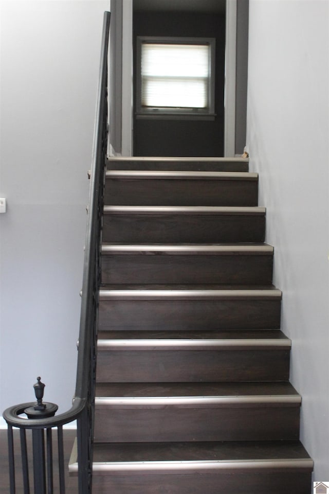 view of staircase