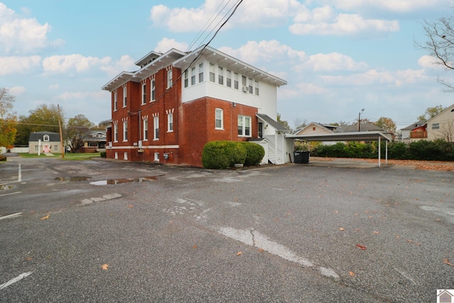 view of side of property