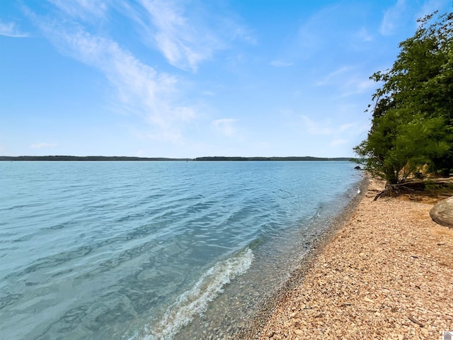 view of water view