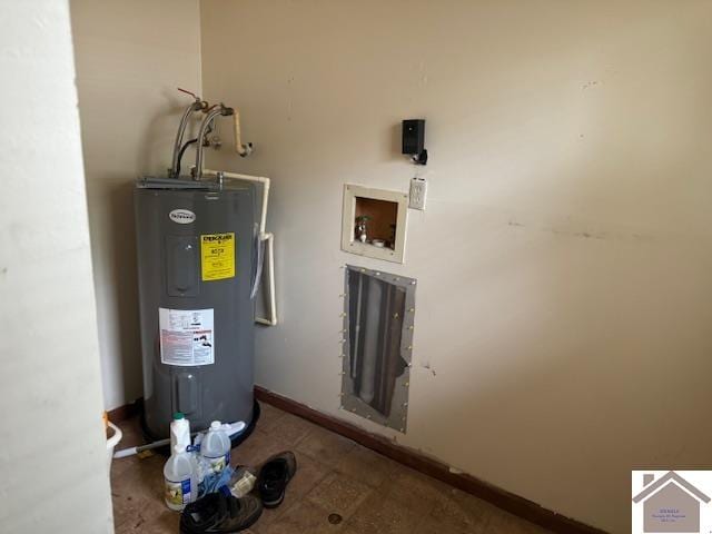 utilities with electric water heater