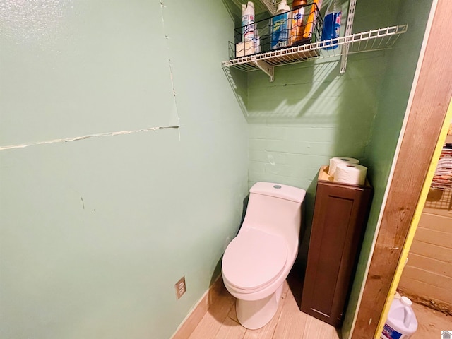 bathroom with toilet