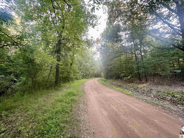 view of road