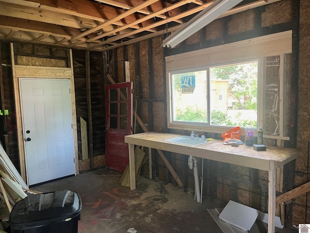 miscellaneous room with sink