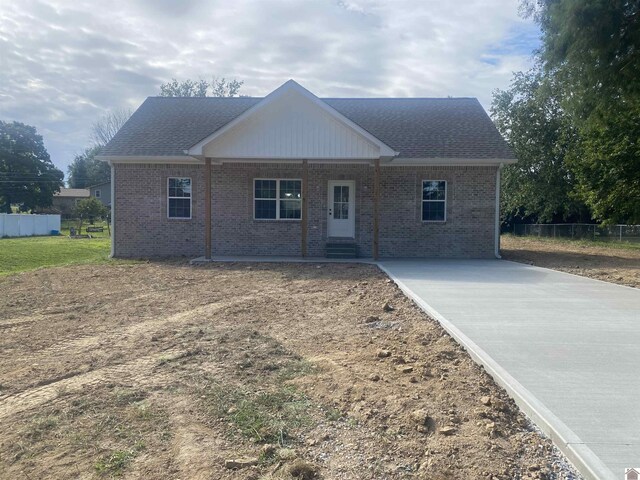 view of rear view of house